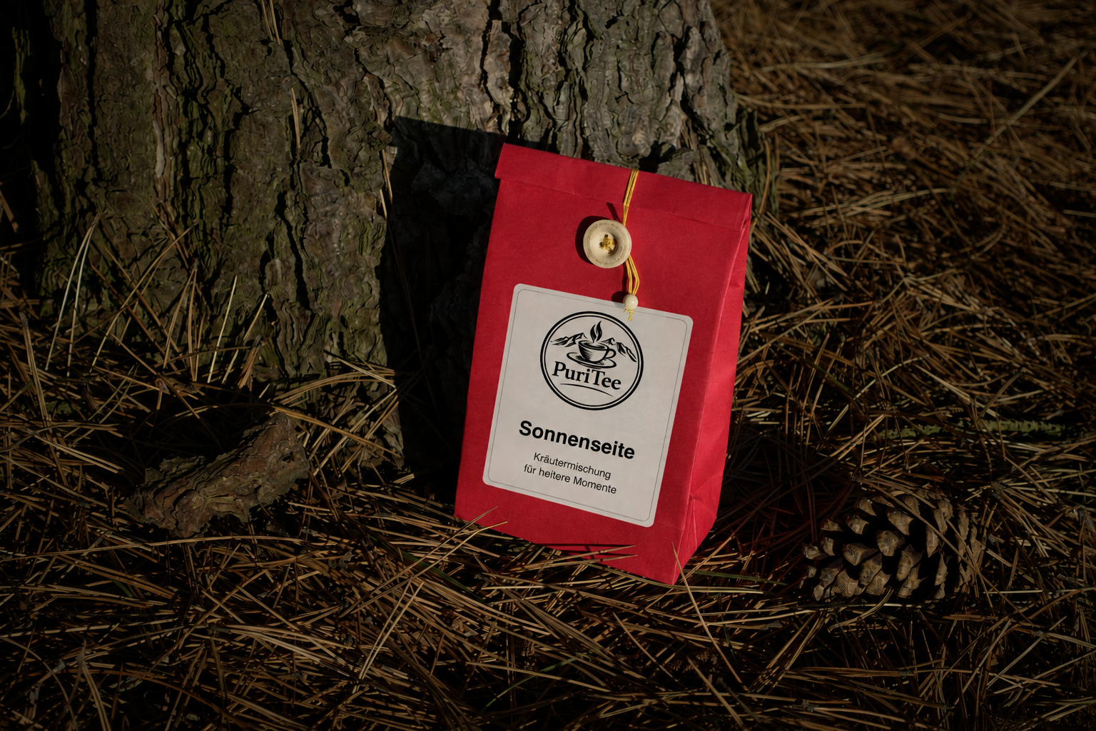 Home PuriTee SonnenSeite loose herbal blend package